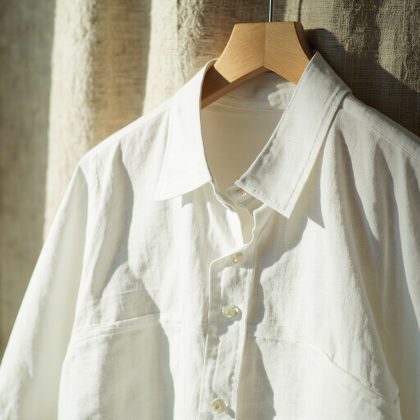 Camicia Marina in puro lino