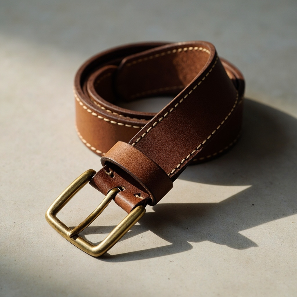 Cintura Bottega in cuoio italiano