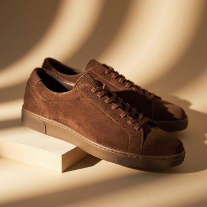 Sneakers Collina in camoscio