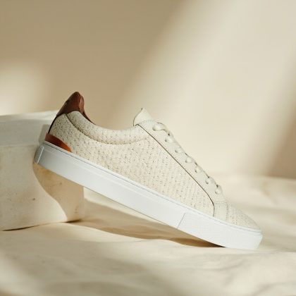 Sneakers Sabato in tela e cuoio