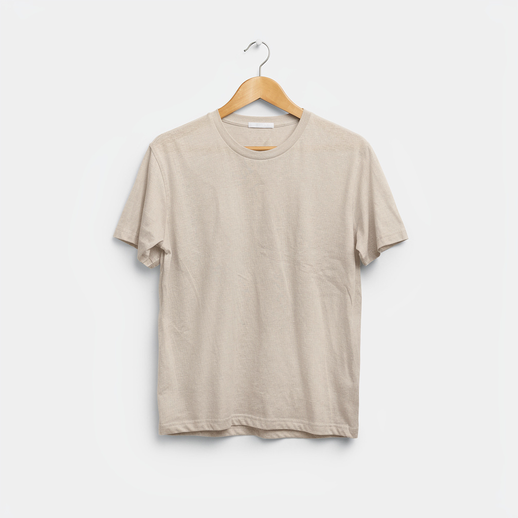 T-shirt Riviera in misto lino