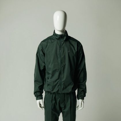 Felpa con zip Vento in poliestere