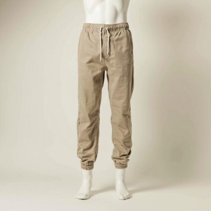 Pantalone Portico in cotone felpato